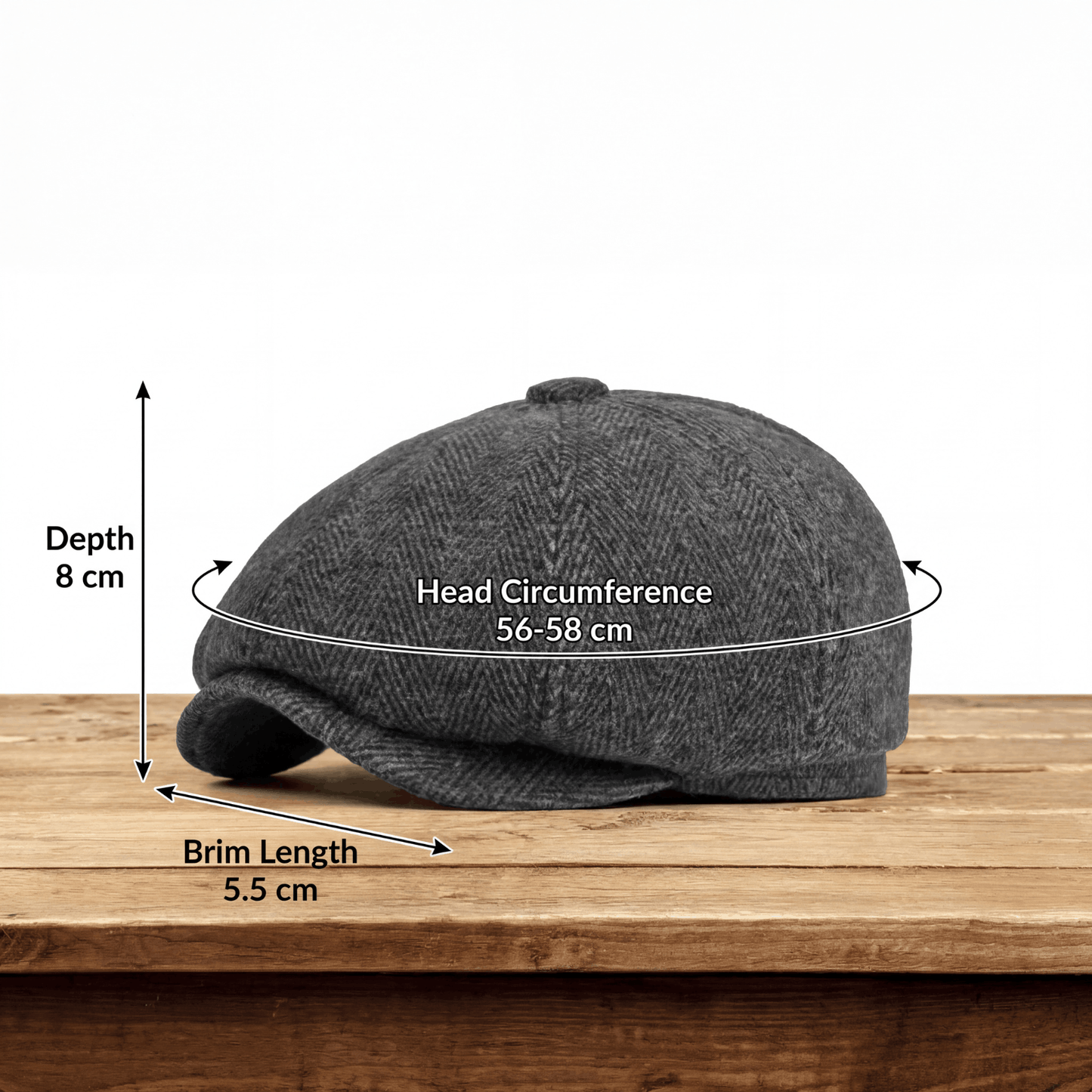 Herringbone Earflap Cap