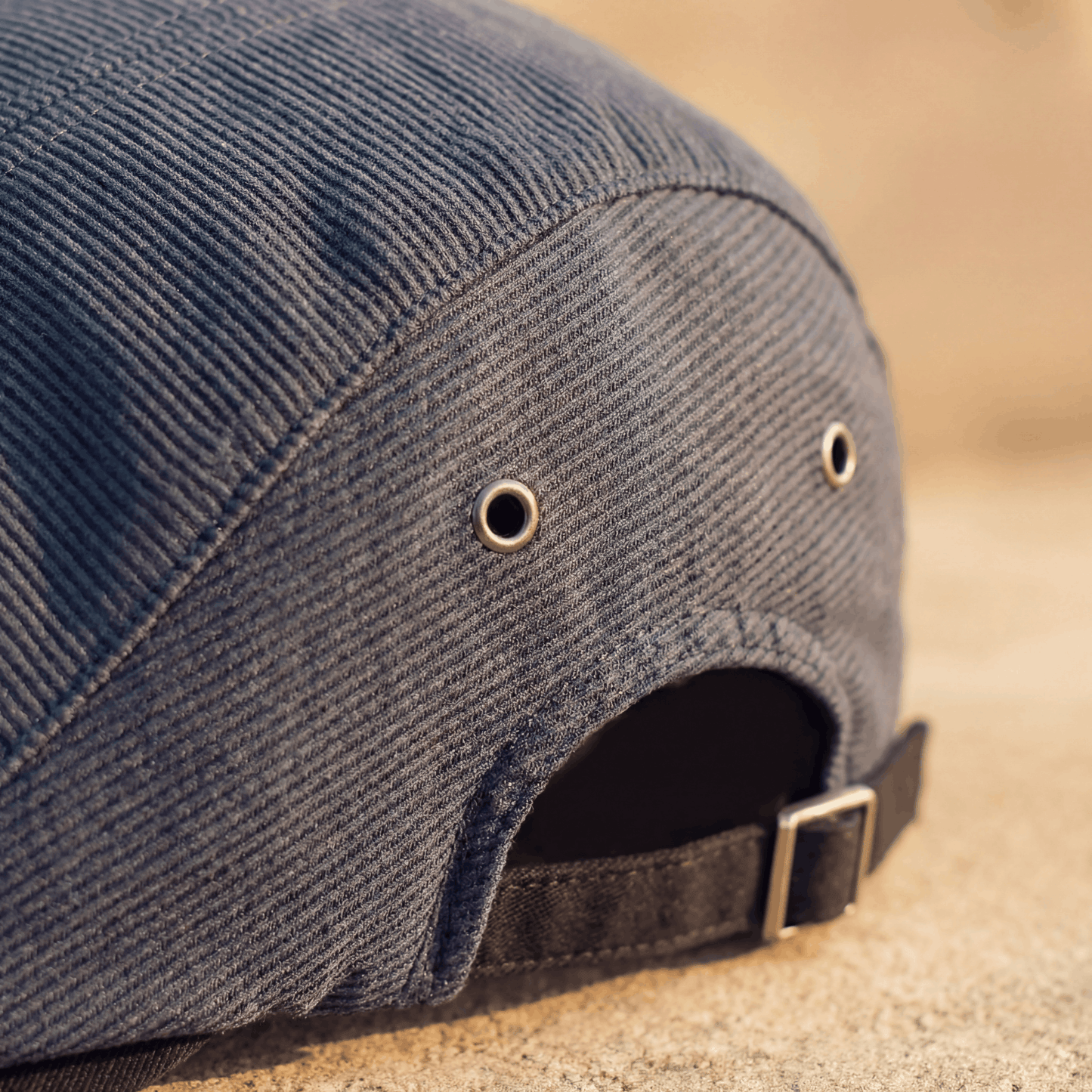 Pinstripe Cotton Cap