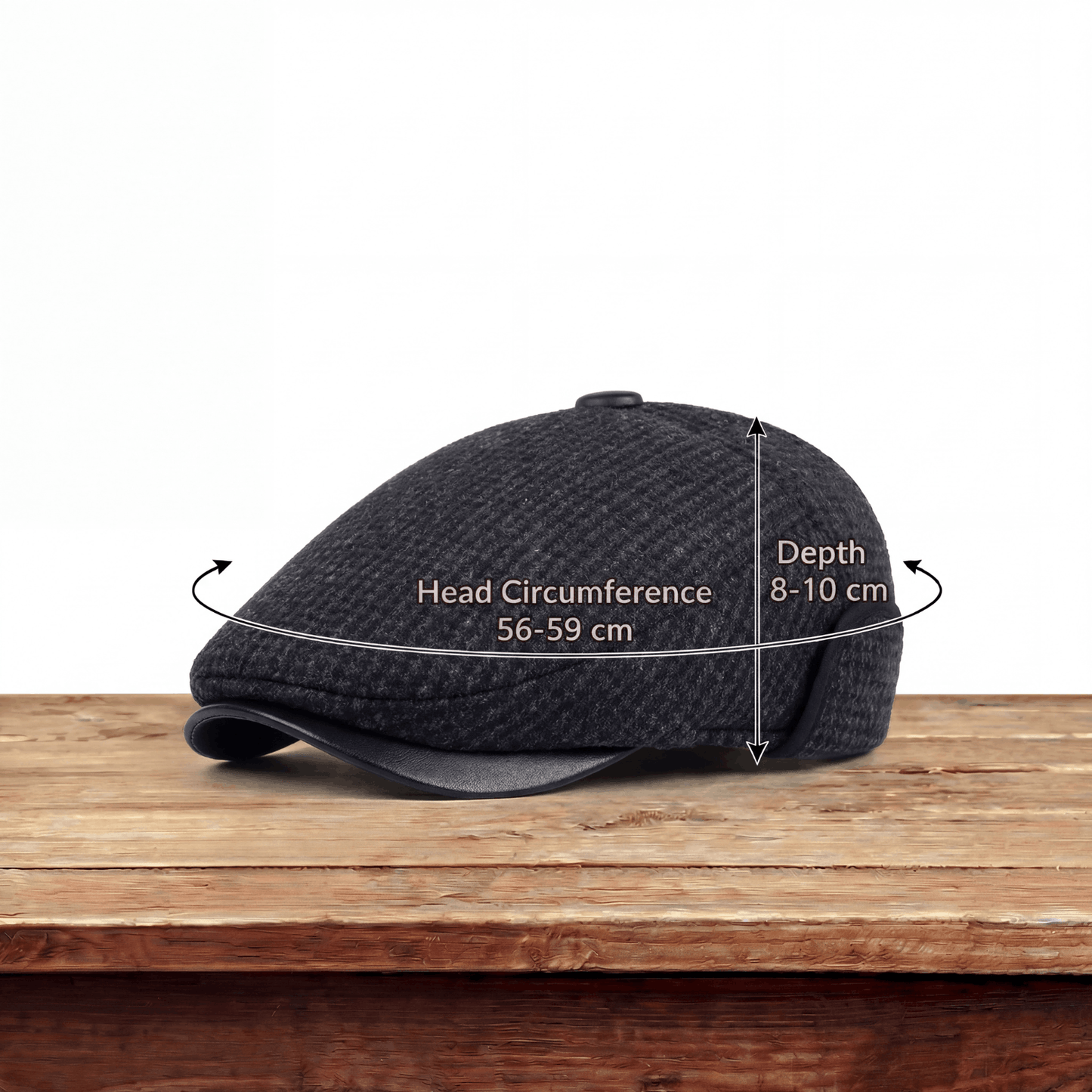 Wool Ear Flap Cap