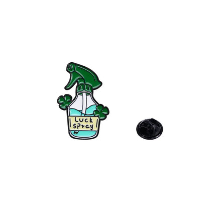 sint patrick's day lucky cap pins