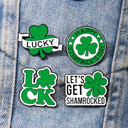 the sint patrick's day cap pins